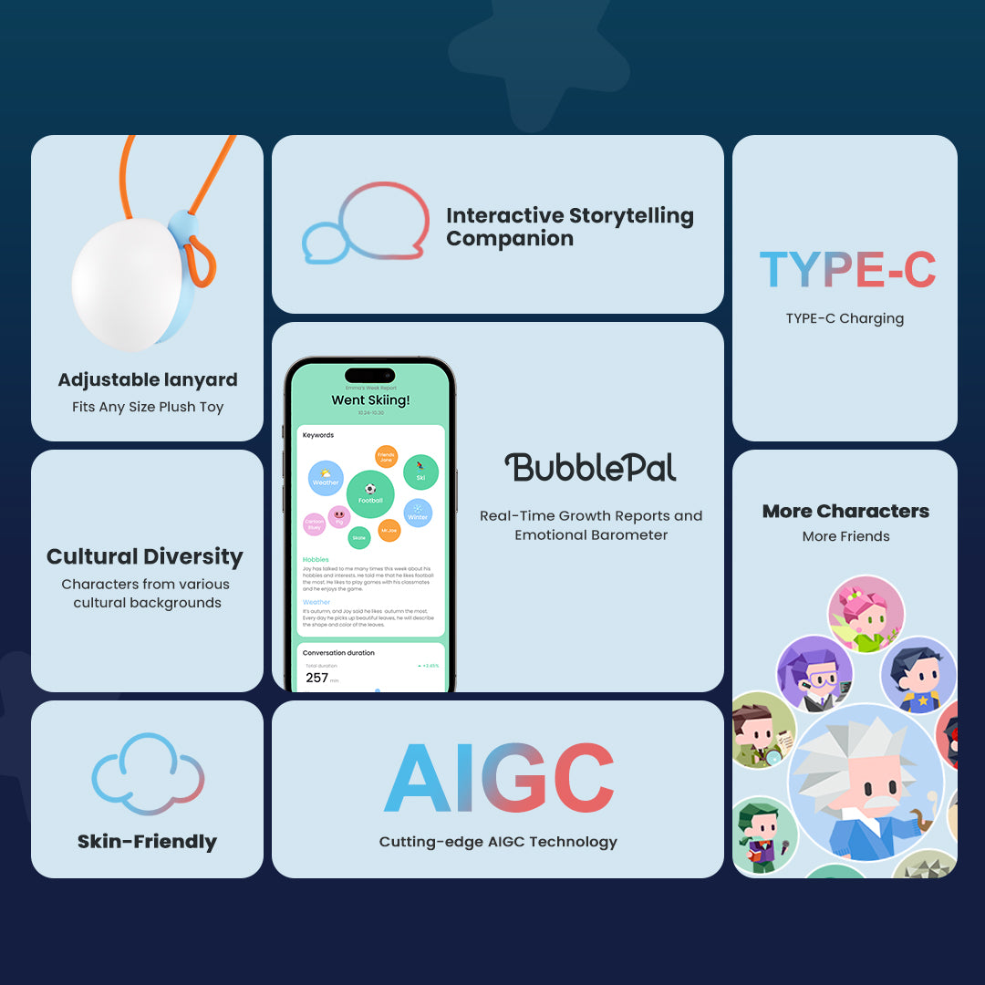 BubblePal AI Companion Toy